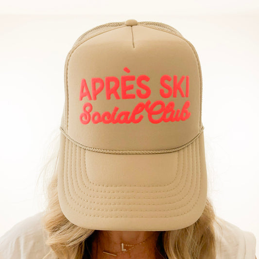 Après Ski Social Club High Profile Trucker Hat