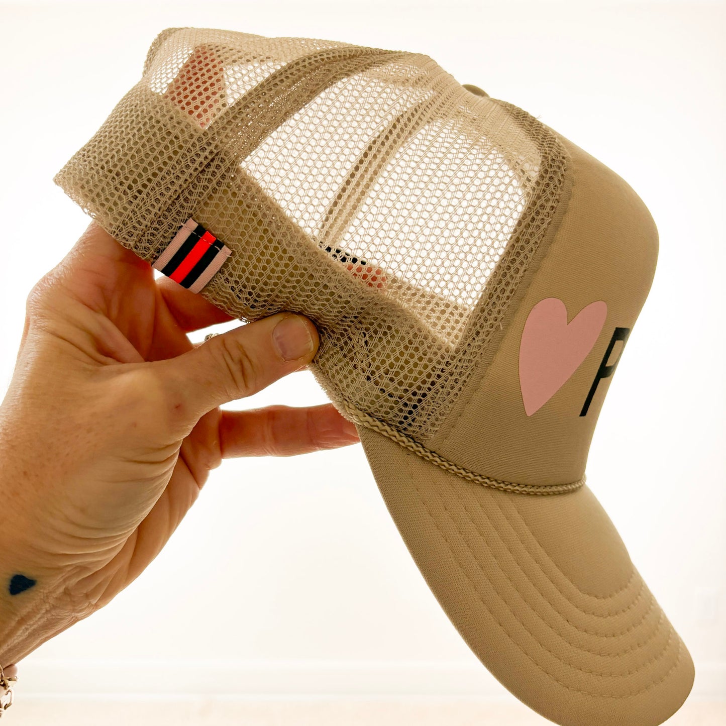 Heart PCKL High Profile Trucker Hat