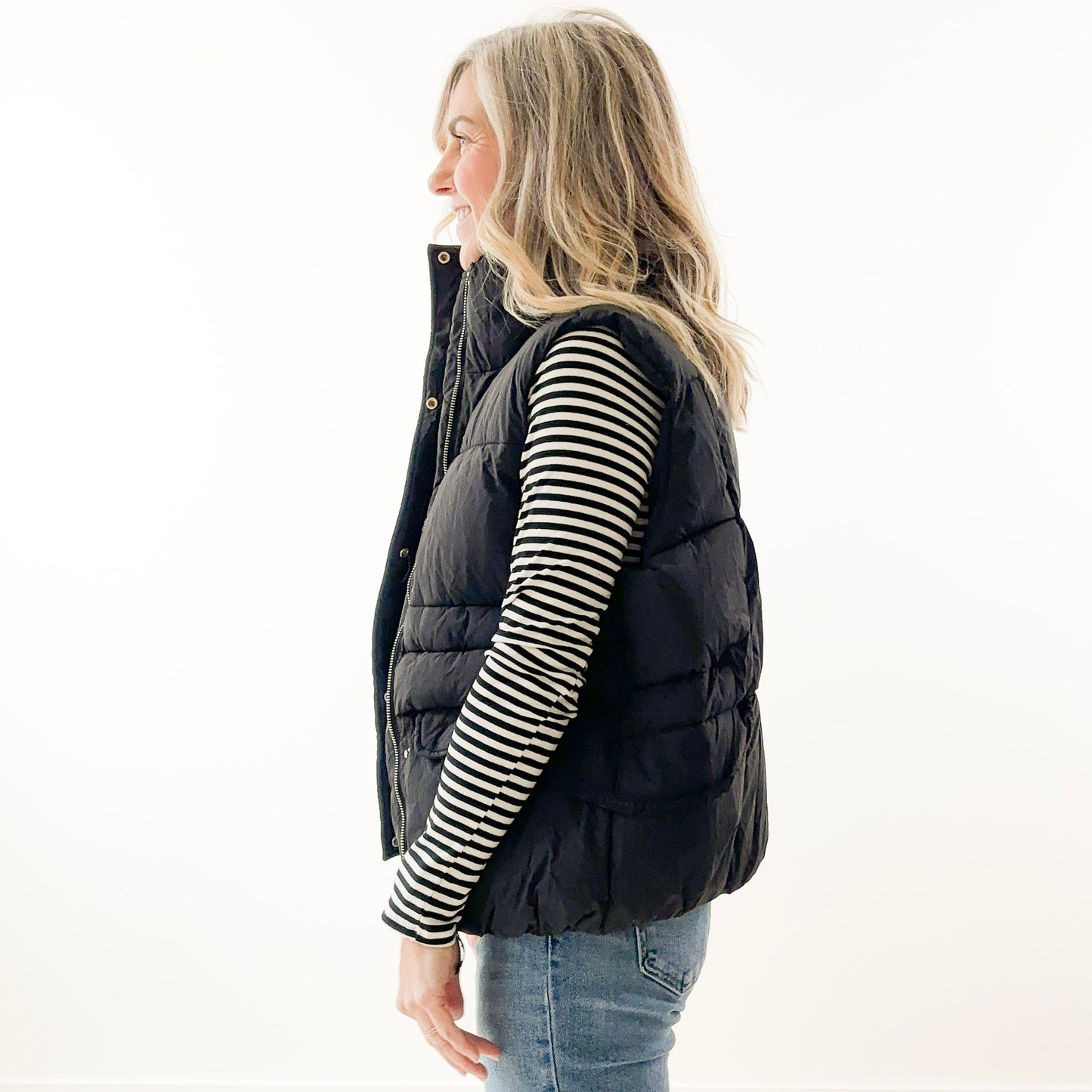 SALE Cargo Puffer Vest